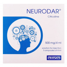 Neurogift solution for infection. 500mg/4ml amp. 4 ml No. 5