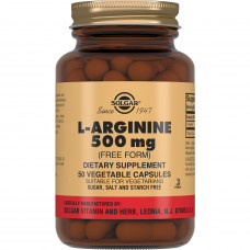 SOLGAR L-arginine (Solgar) of the capsule on 500 mg a bottle of 50 pieces