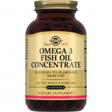 Concentrate of SOLGAR Omega-3 fish oil of the capsule bottle of 60 pieces