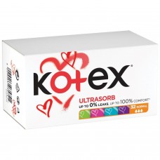 Tampons female KOTEX Normal of 32 pieces