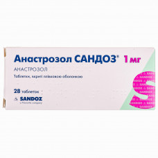 Anastrozol Sandoz of the tab. of p/o of 1 mg No. 28