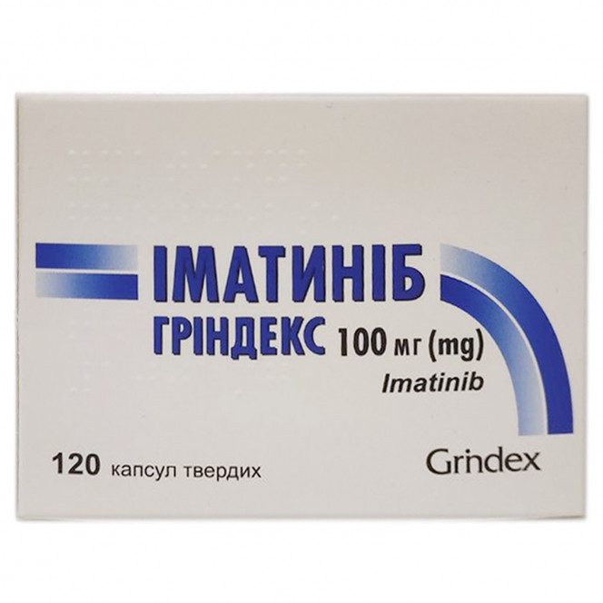 Imatinib Grindex kaps. it is firm. 100 mg No. 120