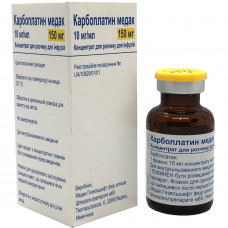 Karboplatin Medak konts. for solution for inf. 150 mg fl. 15 ml No. 1