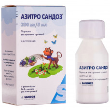 Azitro Sandoz time. baby susp. 200mg/5ml fl. 30 ml