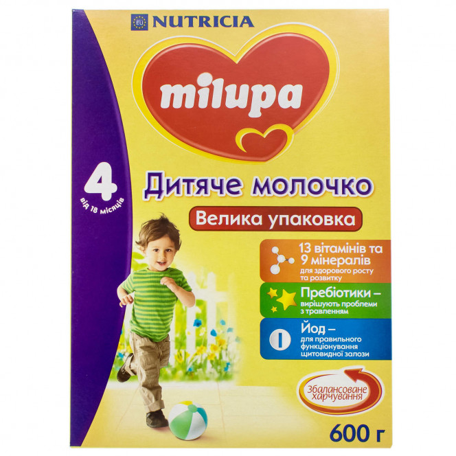 Mix milk children's Nutrition Milupa (Milupa) the Children's milk for children since 18 months 600 g