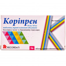 Koripren of the tab. of p/o 10mg/10mg No. 56