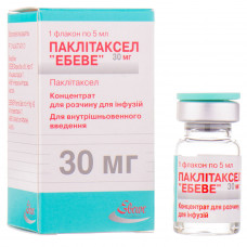 Paklitaksel Ebeve konts. for solution for inf. 6mg/ml fl. 5 ml (30 mg) No. 1 ***