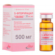 5-Ftoruratsit konts. baby inf. solution of 500 mg fl. 10 ml No. 1 ***