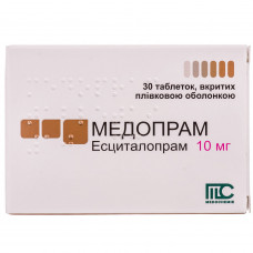 Medopram of the tab. of p/o of 10 mg No. 30