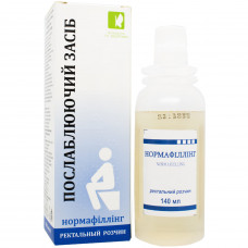 Solution rectal ENJEE (Enzhi) Normafilling in constipations and difficulty of defecation a bottle of 140 ml