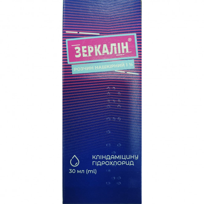 Solution nakozh is mirror. 1% fl. 30 ml