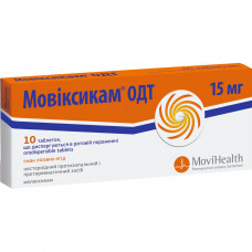 Moviksikam tab. ODT disperg. 15 mg No. 10