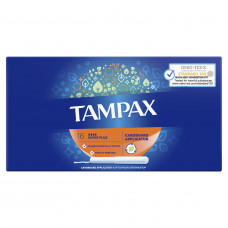 Tampons female TAMPAX Super Plus (Super Plus) with the applicator of 16 pieces