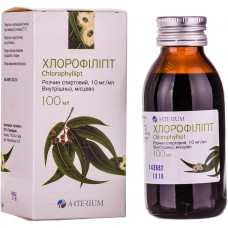 Chlorofillipt solution alcohol. 10mg/ml fl. 100 ml