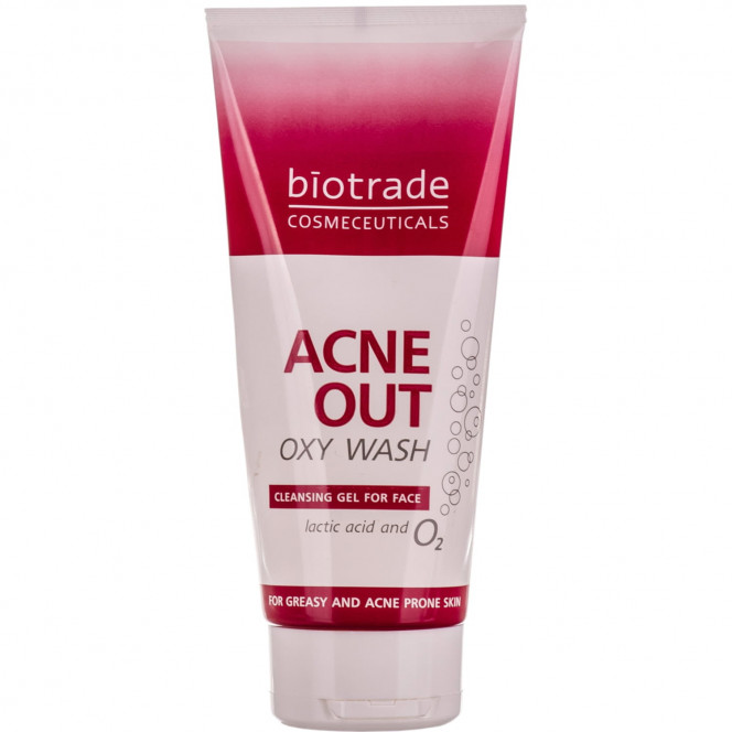 Gel the cleaning BIOTRADE Acne Out (Biotrade of the Acne the Miss) against acne rash Oxygen washing of 200 ml