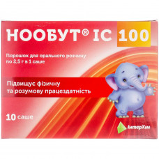 Noonut IC 100 time. for shouted. solution of 100 mg / dose of a sachet of 2.5 g No. 10