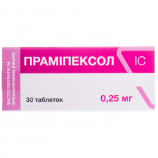 Pramipeksol _s tab. of 0.25 mg No. 30