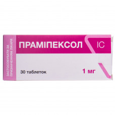 Pramipeksol _s tab. of 1 mg No. 30