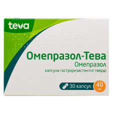 Omeprazol-Teva kaps. gastrorez. firm 40 mg No. 30