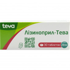 Lizinopril-Teva tab. of 20 mg No. 30