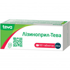 Lizinopril-Teva tab. of 20 mg No. 60