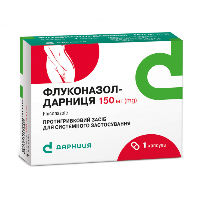 Flukonazol-Darnitsa kaps. 150 mg No. 1