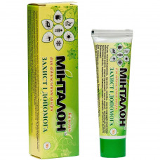 Balm for recovery of skin Mintalon protection and the help in burns, wounds and stings of insects of a tube of 30 g