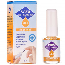 Glue BF-6, medical for external use, from scratches a bottle with a brush of 5 g