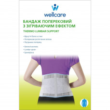 Bandage lumbar WellCare model 23006 with the warming effect size L