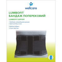 Бандаж поясничный WellCare (ВеллКеа) модель 23602 Lumbofit (Лумбофит) размер S