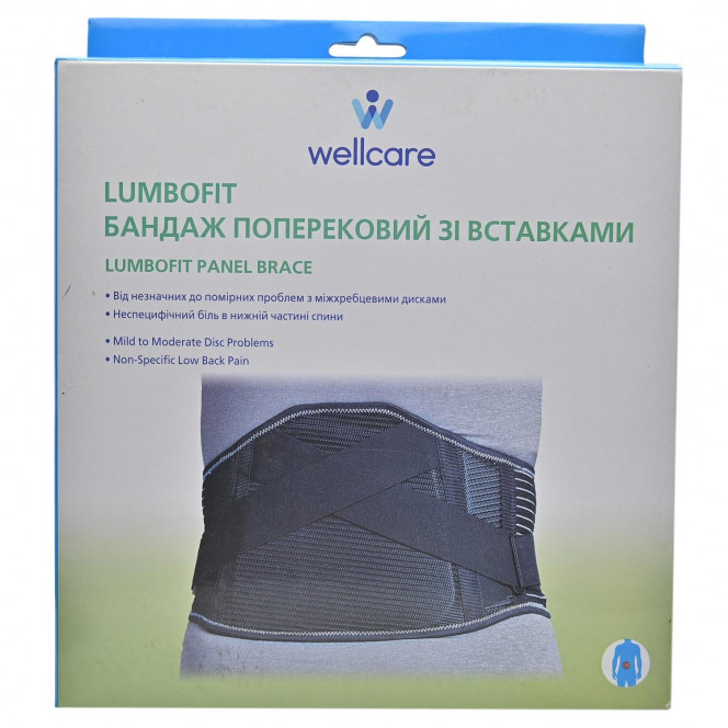 Bandage lumbar WellCare with inserts model 23603 Lumbofit (Lumbofit) size L