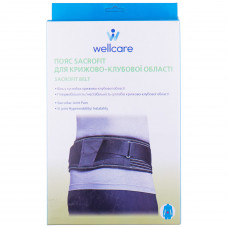 The bandage lumbar WellCare model 23601 Sacrofit (Sakrofit) the size is XL