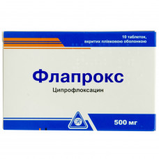 Flaproks tab. of p/o of 500 mg No. 10