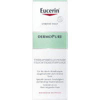 Cream for the person EUCERIN (Yutserin) of DermoPure (DermoPyur) calming for problem skin of 50 ml