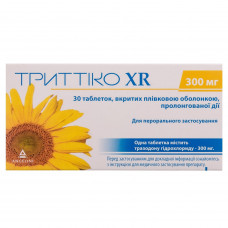 Trittico of XR of the tab. of p/o pro-longum. actions. 300 mg No. 30