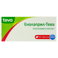 Enalapril-Teva tab. of 10 mg No. 30