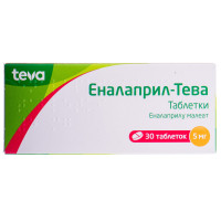 Enalapril-Teva tab. of 5 mg No. 30