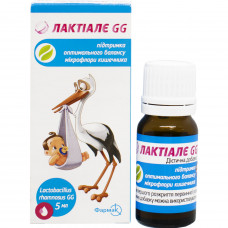 Dietary additive for maintenance of optimum balance of Laktiale intestinal microflora GG solution an oral bottle of 5 ml 1 pieces