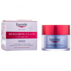 Cream for the person EUCERIN (Yutserin) Hyaluron-Filler+Volume-Lift (Gialuron-filler + Volyyum-lift) night anti-aging 50 ml