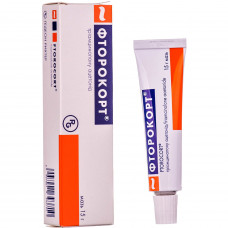 Ftorokortum ointment of a tube of 15 g