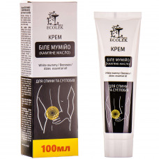 Back and joints cream Ecolek Beloye of a mummy Stone oil of 100 ml