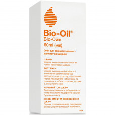 Oil cosmetic Bio-Oil for a face and a body for improvement of outward of hems, extensions, uneven tone of skin a bottle of 60 ml