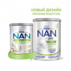 Mix milk children's NESTLE of Nan Triple comfort against gripes and constipations since the birth of 800 g