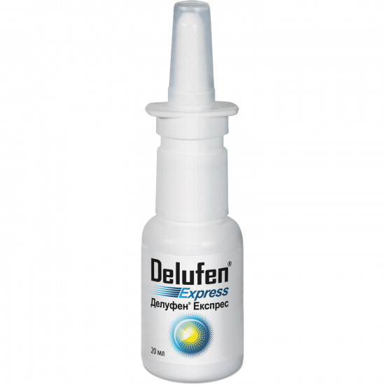 Delufen Express spray nasal antiedematous in a bottle of 20 ml