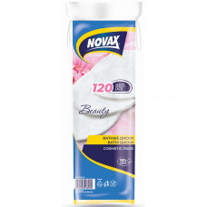 Ватные диски NOVAX (Новакс) косметические 120 шт