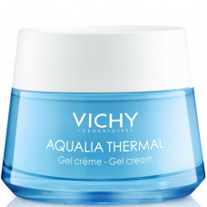 Gel-cream for the person VICHY (Vichy) Aqualiya Termal for deep moisturizing for the normal and combined skin of 50 ml