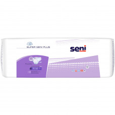 Diapers for adult Seni Super Plus Large (Super Plus Ladzh) L/3 size are 10 pieces