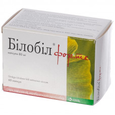 Bilobil forte kaps. 80 mg No. 60