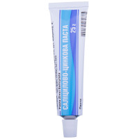 Salicylic and zinc paste (lassara) of a tube of 25 g