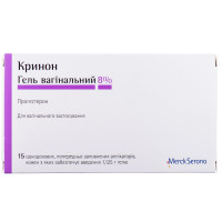 Krinon gel of vaginas. 8% applik. No. 15